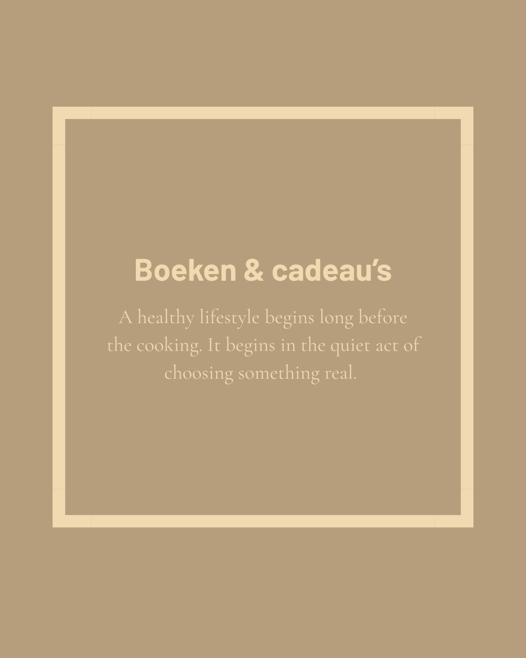 Boeken en cadeau's