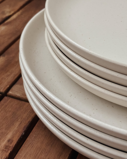 Dinerbord vanillie