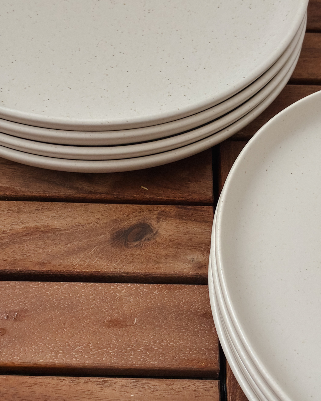 Dinerbord vanillie