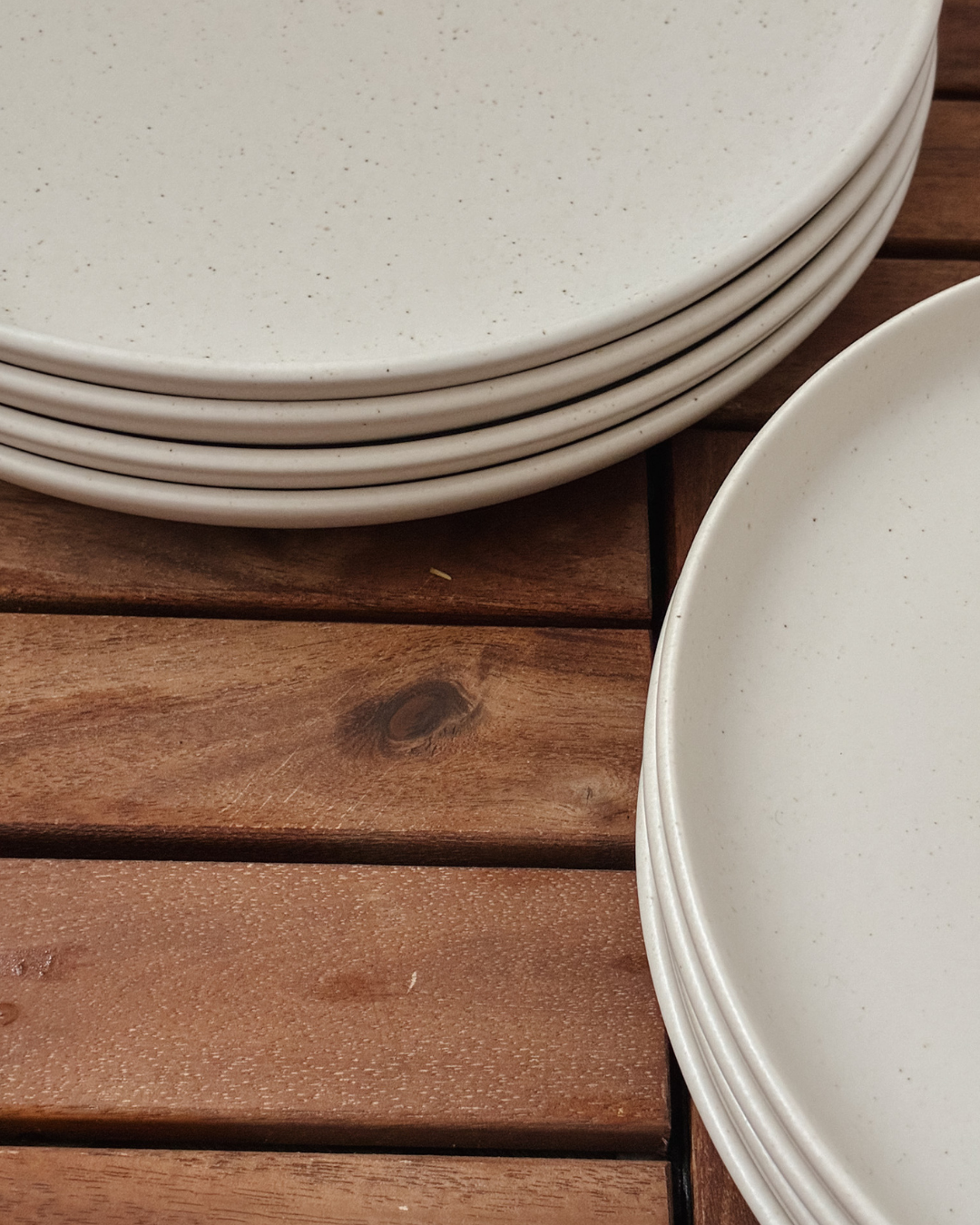 Dinerbord vanillie
