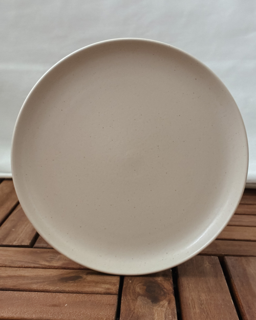 Dinerbord vanillie