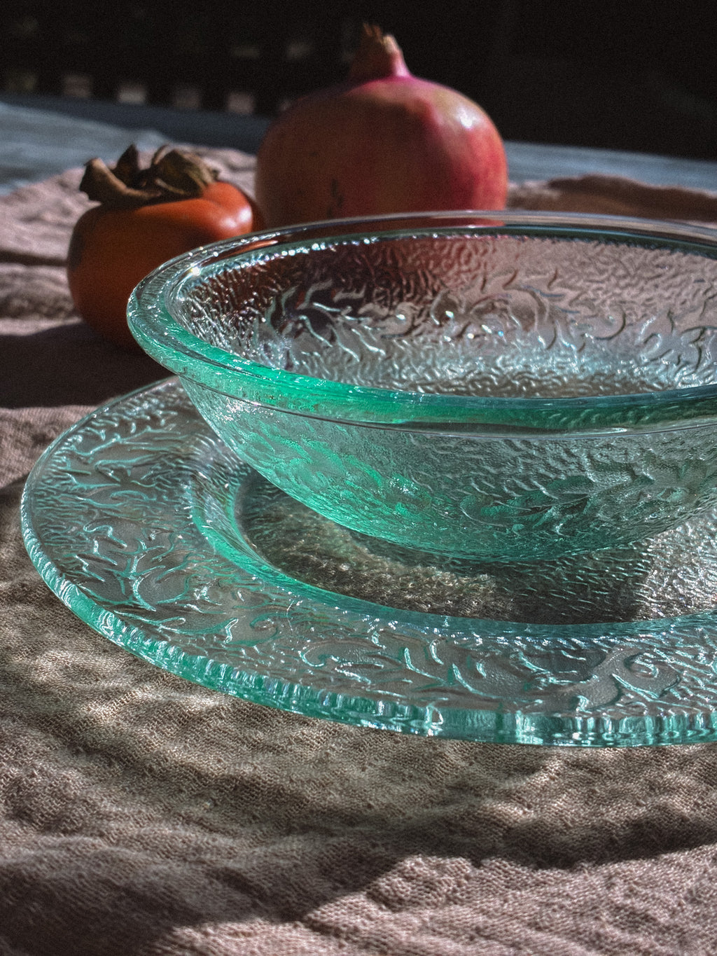 Vintage bowl of glass