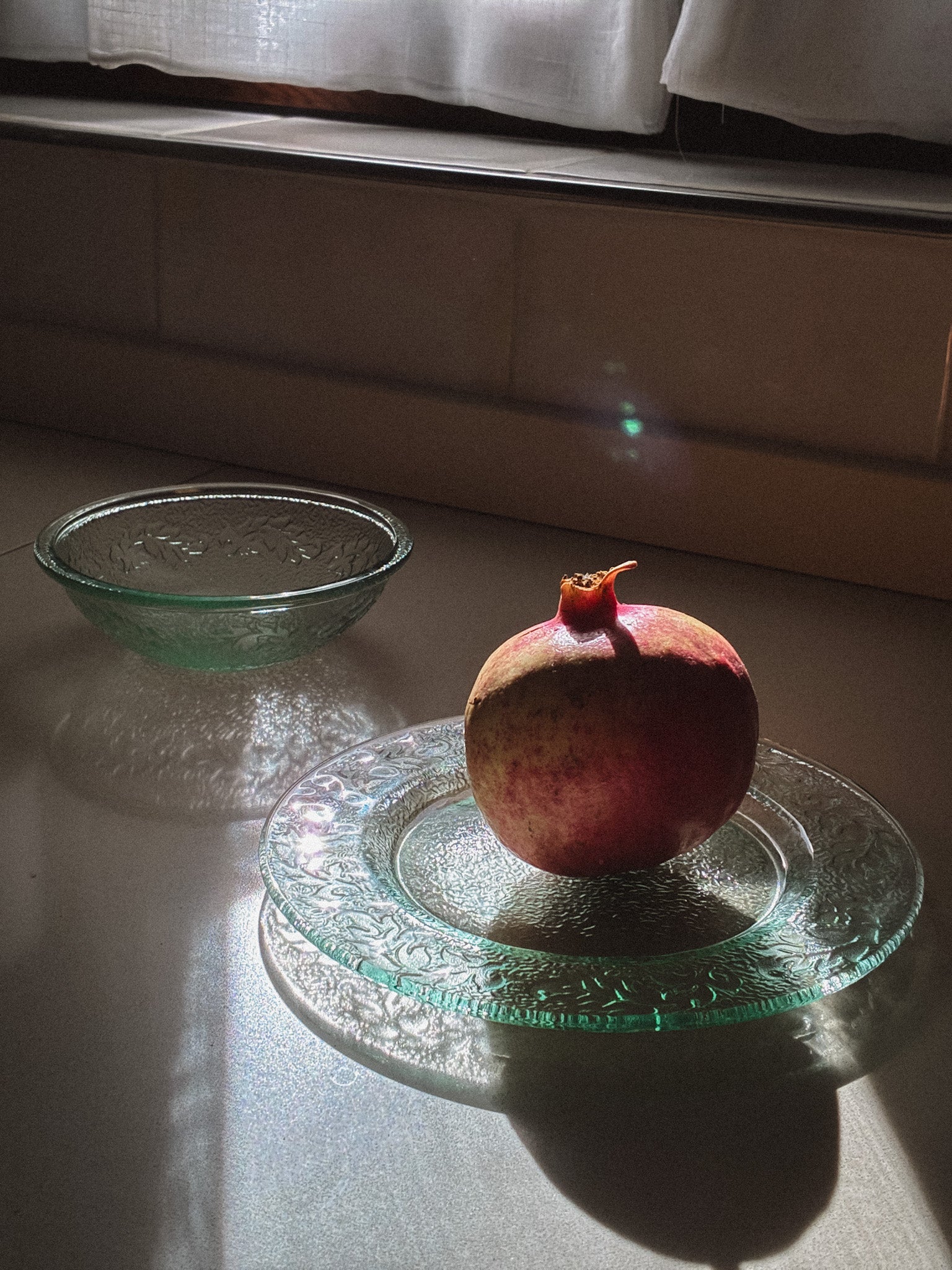 Vintage bowl of glass