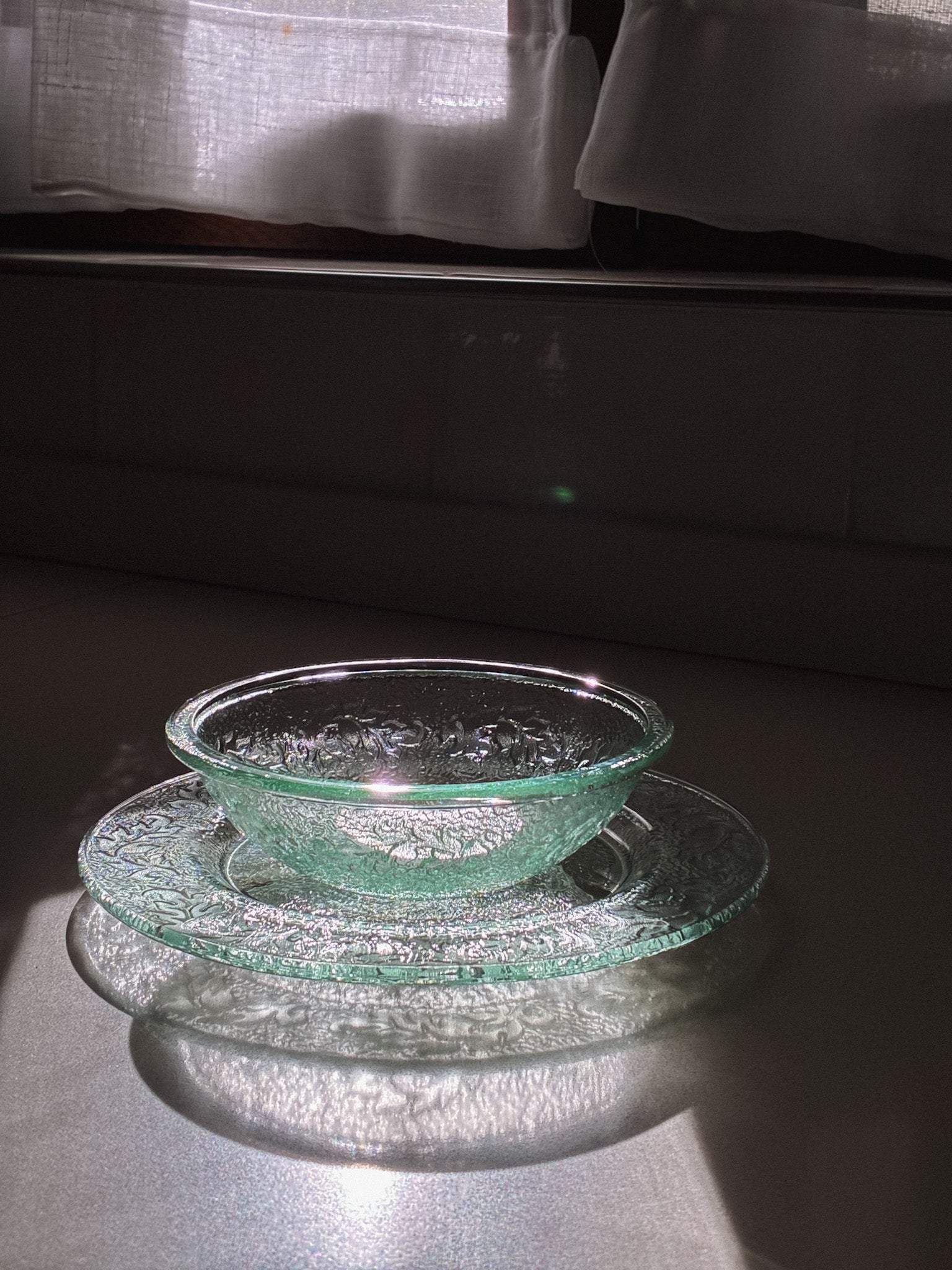 Vintage bowl of glass