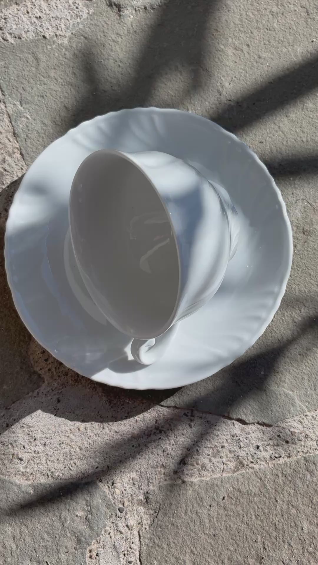 Vintage cup and saucer